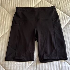 Women's Black “Velocity” Shorts